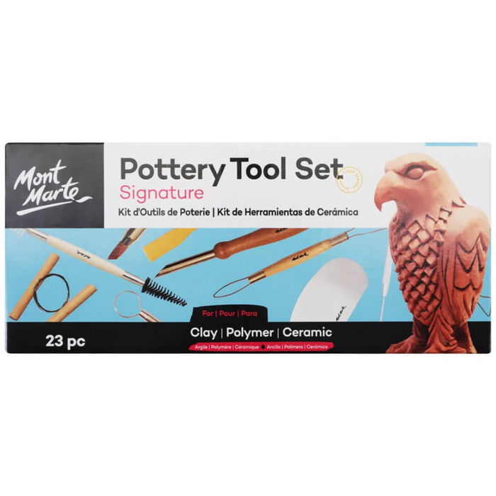 Mont Marte Pottery Tool Set Signature