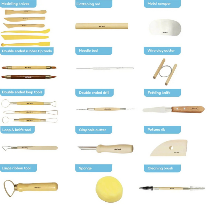 Mont Marte Pottery Tool Set Signature