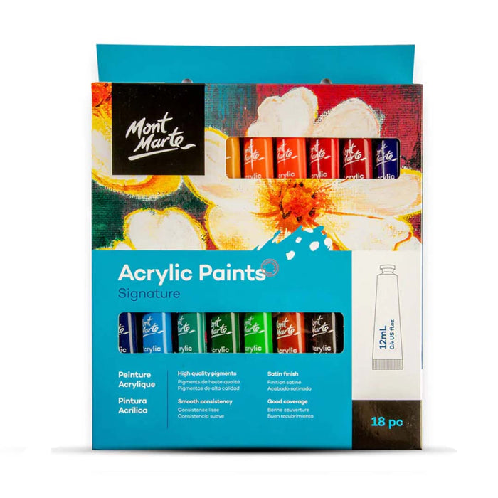 Mont Marte Signature Acrylic Paints Set