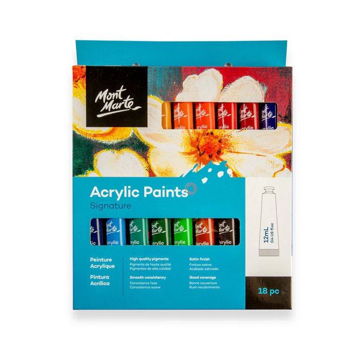 Mont Marte Signature Acrylic Paints Set