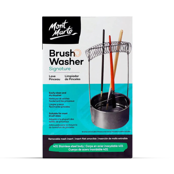 Mont Marte Signature Stainless Steel Brush Washer