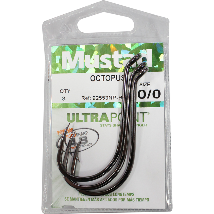 MUSTAD OCTOPUS 92553NPBN PREPACK [SZ:#1/0]