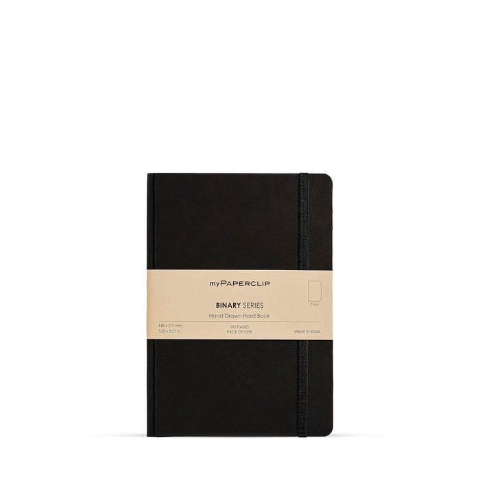 MyPaperclip Binary Series A5 Ruled Notebook