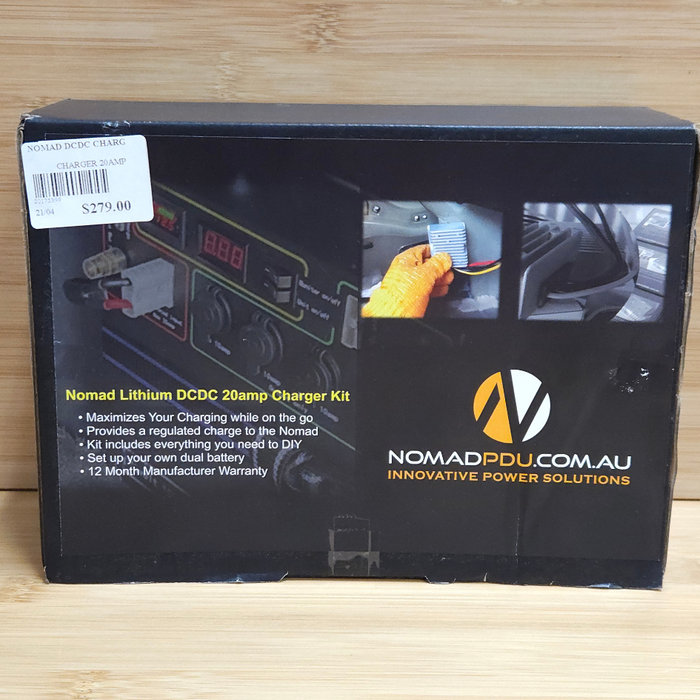 NOMAD DCDC CHARGER 20AMP KIT