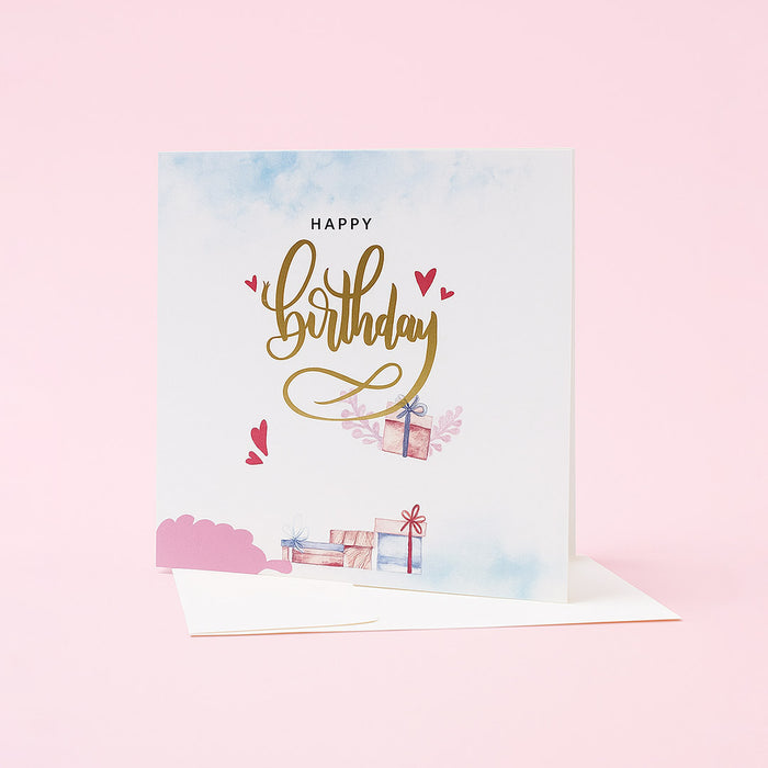 Numic Happy Birthday Greeting Card