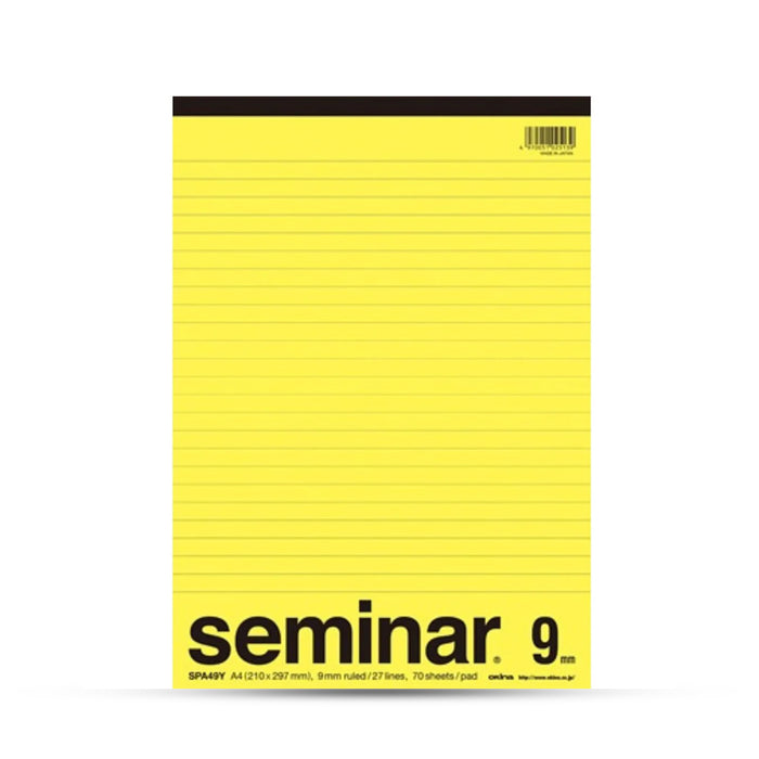 Okina Seminar Report A4 Ruled Notepad
