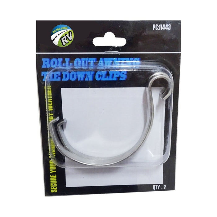 ON THE ROAD AWNING TIE DOWN CLIPS
