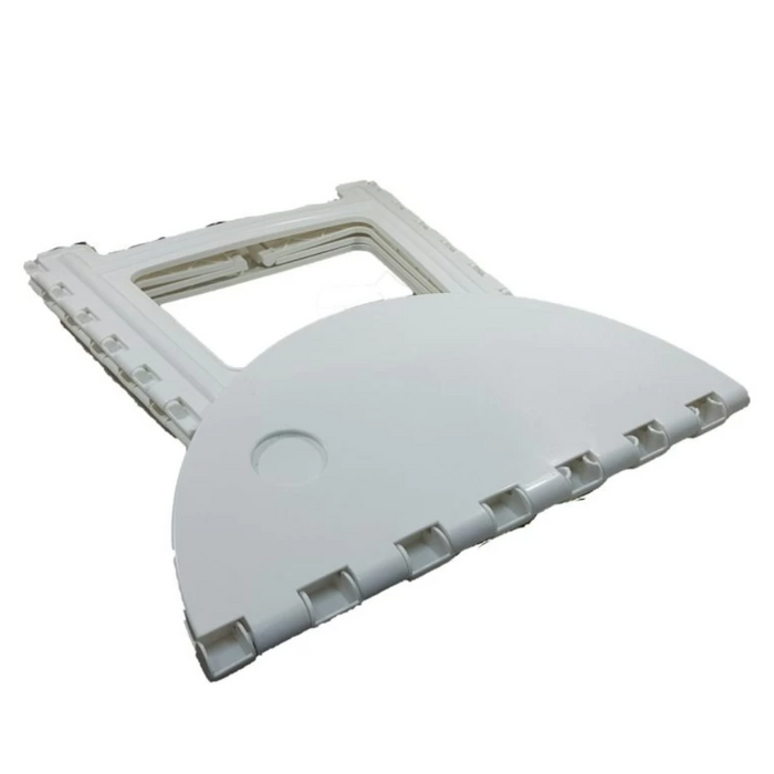 ON THE ROAD RV SMALL PLASTIC FOLDING TABLE WHITE