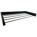 ON THE ROAD WALL MOUNTED CLOTHES AIRER 100CM BLACK