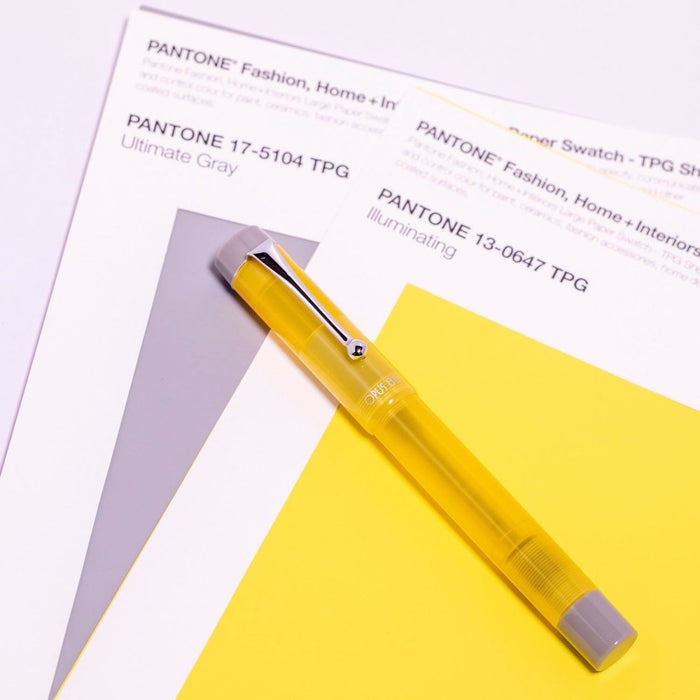Opus 88 Demo 2021 Yellow Fountain pen - SCOOBOO - OP88_DEMO_2021YLW_FPEF_96086521EF - Fountain Pen