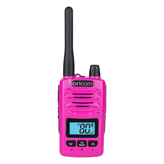 ORICOM DTX600 WATERPROOF IP67B 5 WATT HANDHELD UHF CB RADIO