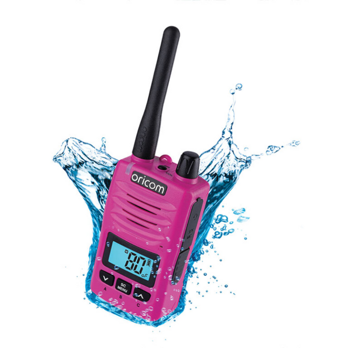 ORICOM DTX600 WATERPROOF IP67B 5 WATT HANDHELD UHF CB RADIO