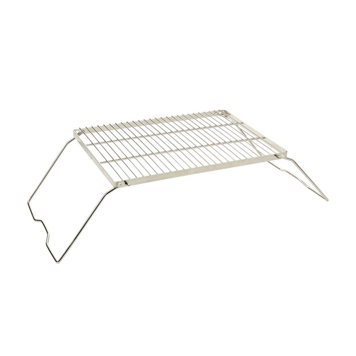 OUTDOOR EQUIPPED STAINLESS STEEL CAMP GRILL