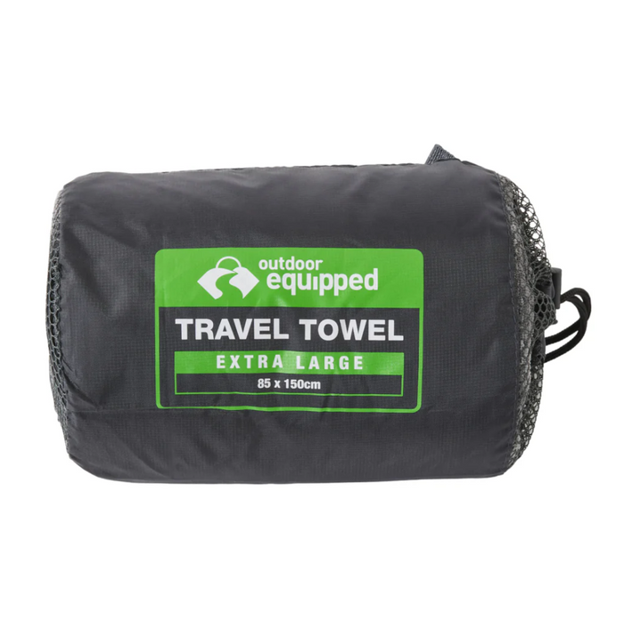 OUTDOOR EQUIPPED TRAVEL TOWEL EXTRA LARGE