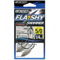 OWNER FLASHY SWIMMER SILVER WILLOW [SZ:#1/0 WEIGHT:1/8 OZ]