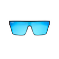 OXIDE EYEWEAR NOVA MATT BLACK [LENS:BLUE MIRROR]