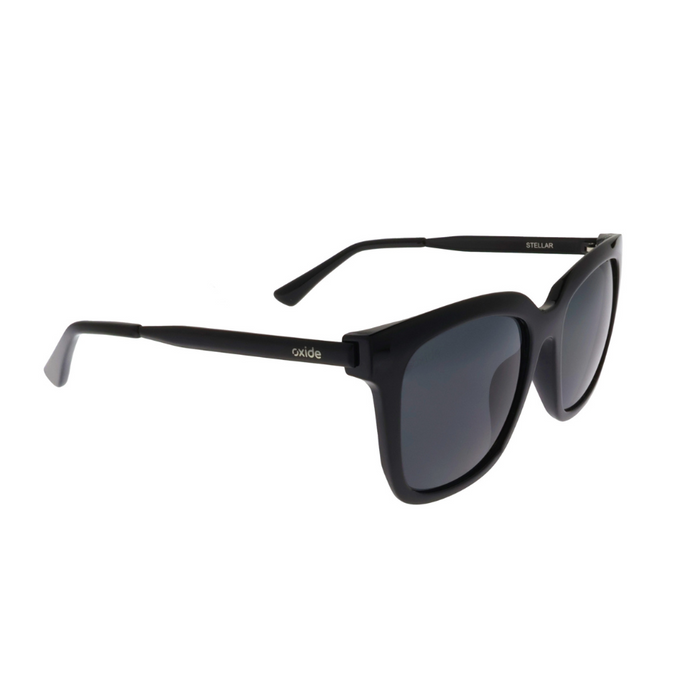 OXIDE EYEWEAR STELLAR [FRAME:BLACK LENS:GREY]