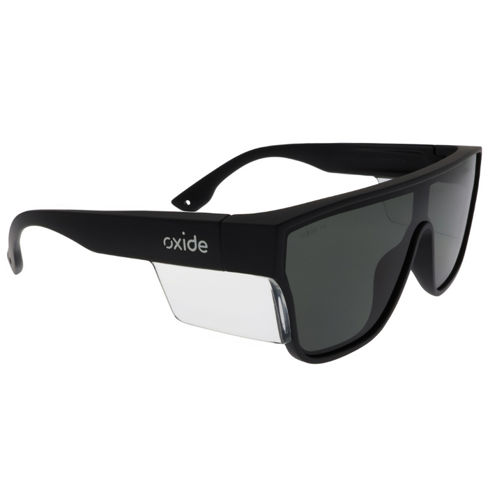 OXIDE SAFETY INFERNO MATT BLACK [LENS:GREY]