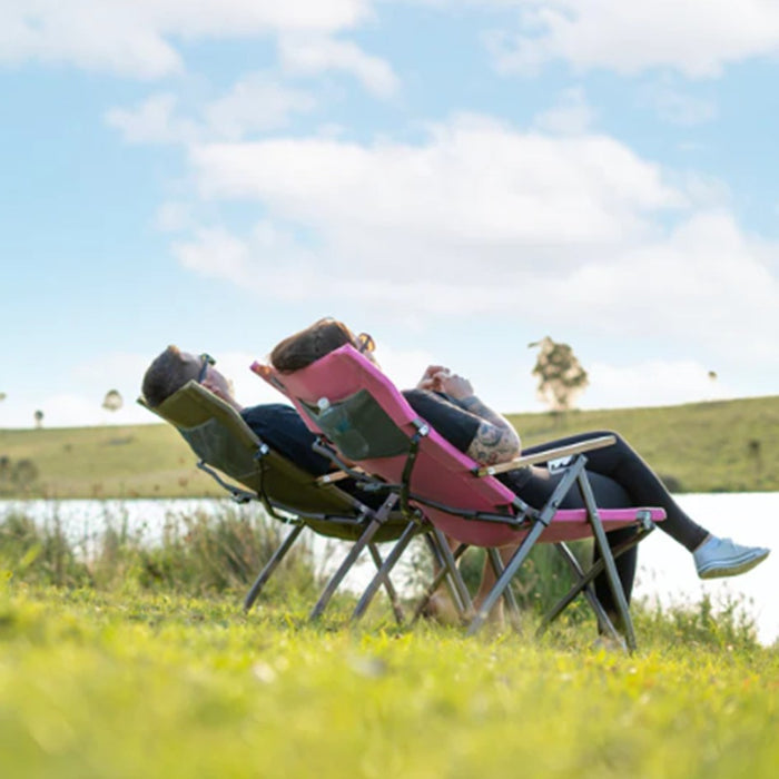 OZTRAIL CAPE SERIES RECLINER CHAIR - MALIBU