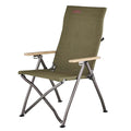 OZTRAIL CAPE SERIES RECLINER CHAIR - OLIVE
