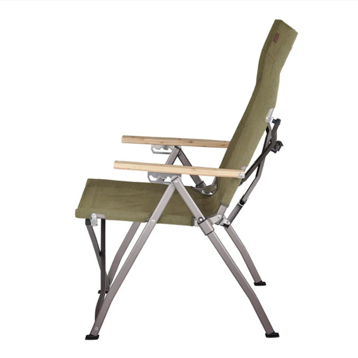 OZTRAIL CAPE SERIES RECLINER CHAIR - OLIVE