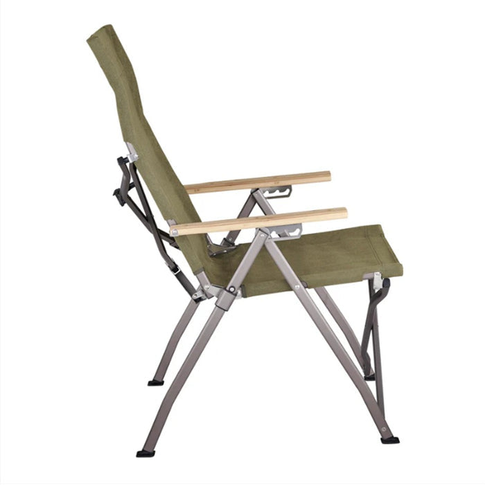 OZTRAIL CAPE SERIES RECLINER CHAIR - OLIVE