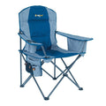 OZTRAIL COOLER ARM CHAIR BLUE