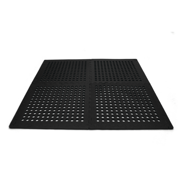 OZTRAIL FOAM FLOOR MATS BLACK (4 PACK)