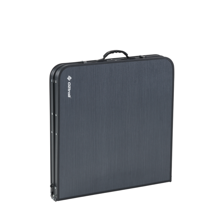 OZTRAIL FOLDING TABLE WITH STORAGE