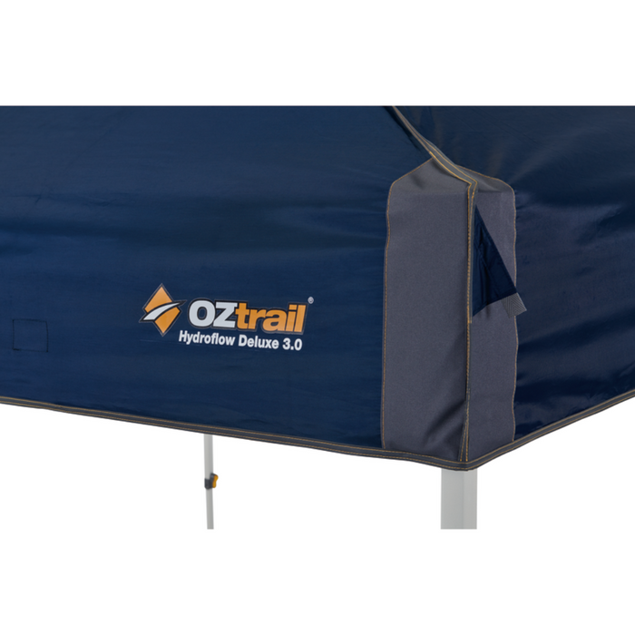 OZTRAIL HYDROFLOW DELUXE 3.0M GAZEBO BLUE