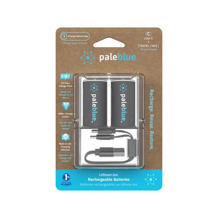 PALEBLUE C USB RECHARGEABLE SMART BATTERIES