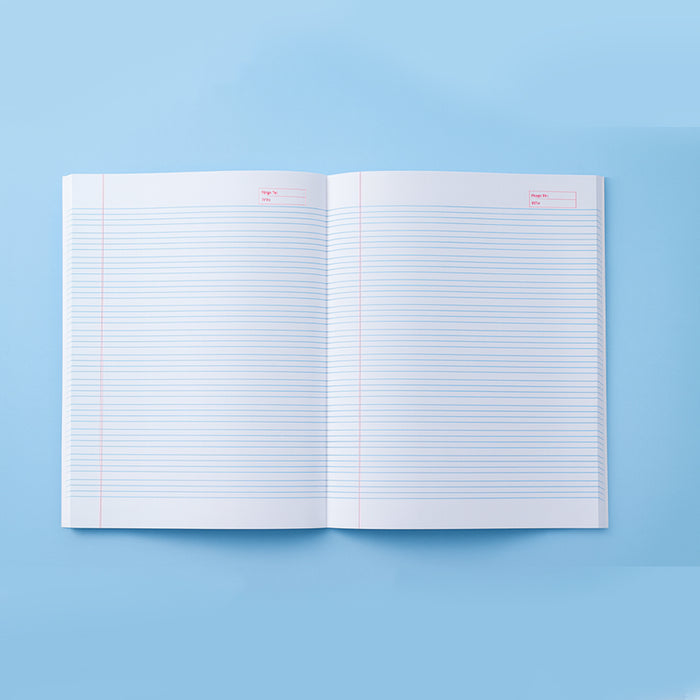 Paperclub Exercise Ruled Notebook
