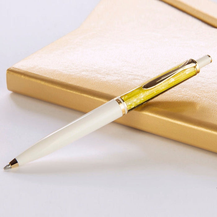 Pelikan Souveran K400 White Tortoiseshell Ballpoint Pen 935379 - SCOOBOO - PEP_SVRN_K400_WHT_TORSHL_BP_935379 - Ballpoint Pen
