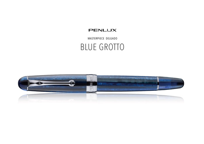 Penlux Delgado Blue Grotto Fountain Pen