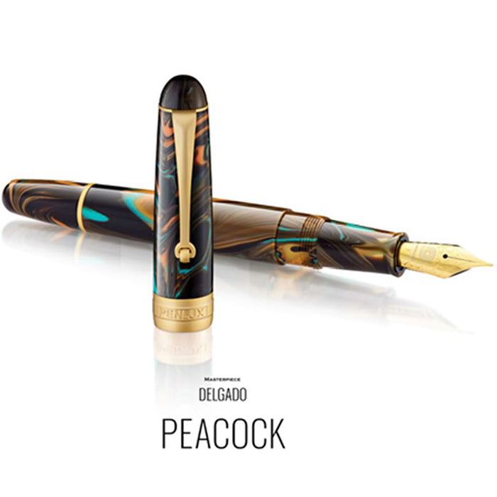 Penlux Delgado Peacock Fountain Pen