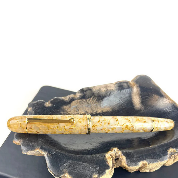 Penlux Grande KOI Gold Crystal Fountain Pen