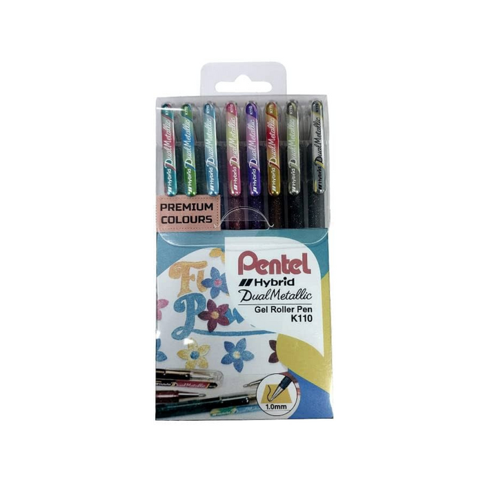 Pentel Hybrid Dual Metallic Gel Roller Pen