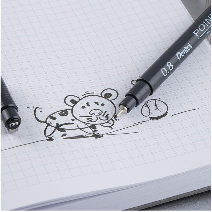 Pentel Pointliner Pigment Ink Pen Set