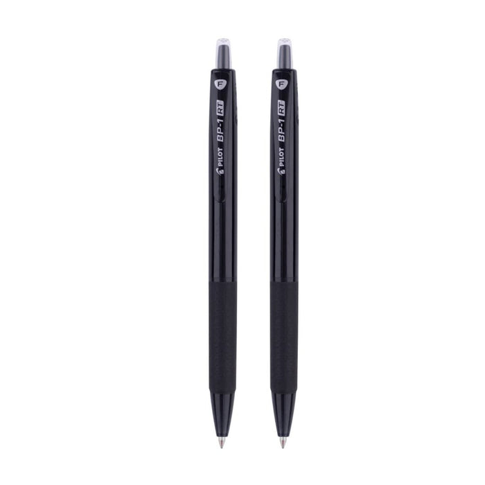 Pilot BP-1 RT Fine 0.7mm Ball Point Pen Pack Of 2 - SCOOBOO - BP-1RT-F-B - Ball Pen