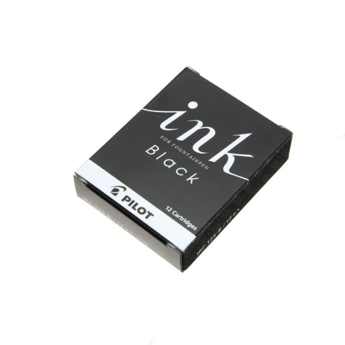 Pilot Ink Cartridge - Pack of 12 - SCOOBOO - IRF - 12S - B - Ink Cartridge