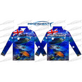 PROFISHENT KIDS SUBLIMATED LONG SLEEVED SHIRT OZ NORTHERN BLUE WATER [SZ:0]