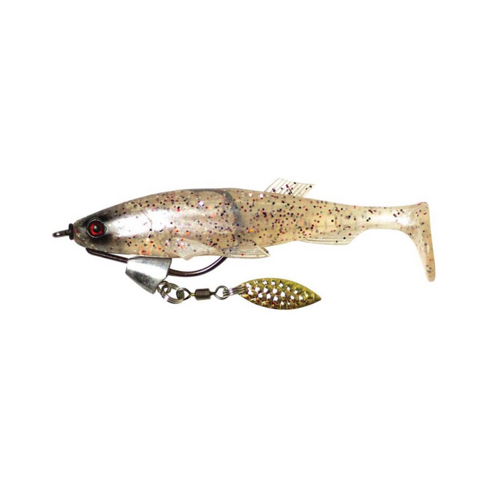 RAPTOR LURES KAMIKAZE 5" [CLR:GHOST SPARKLE]