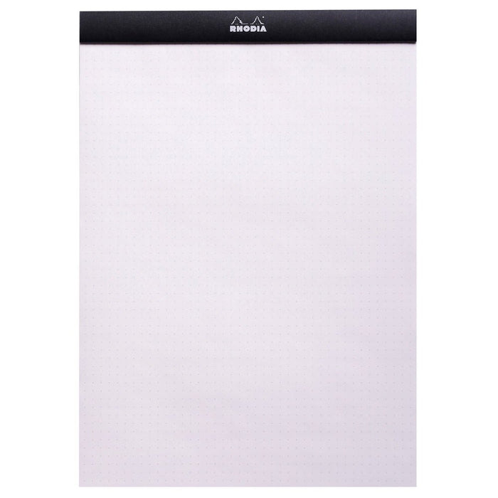 Rhodia Basics Black N°18 Dotted Notepad - SCOOBOO - RHBC_BLK_NP_210X297_DOT_18559C - Notepad