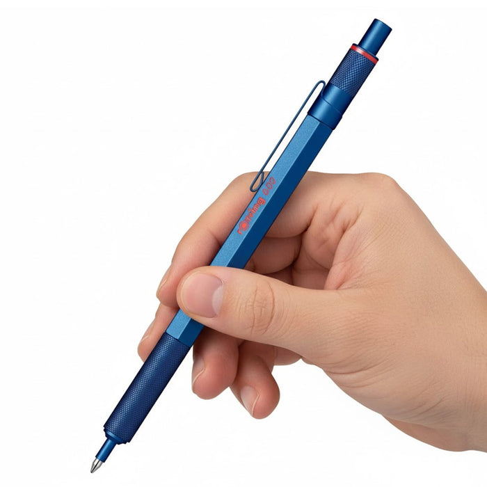 Rotring 600 Blue Ball Pen M Black
