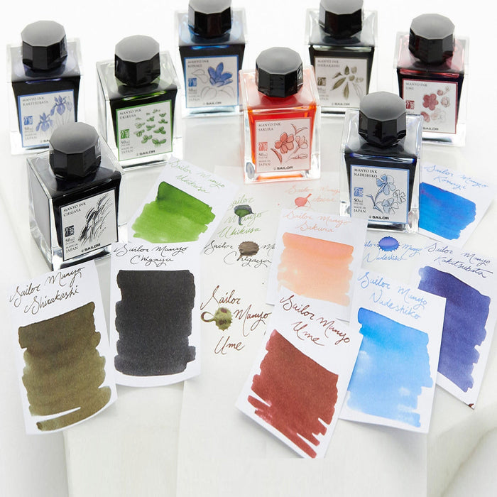Sailor Manyo Glass Ink Bottle