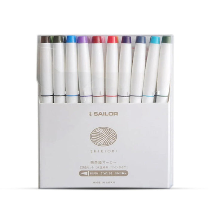 Sailor Shikiori Twin Brush Pen Set