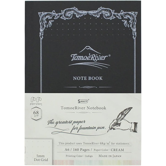 Sakae Technical Paper Tomoe River FP Cream A6 Softcover Notebook 160 Pages - SCOOBOO - TMR - A6NB - 68DC - Ruled
