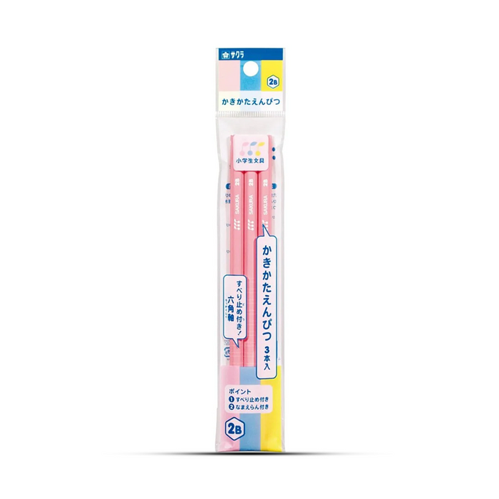 Sakura Kakikata Hexagon Pencil Set