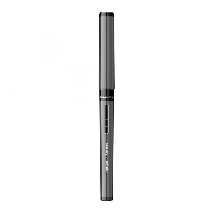 Scrikss | PI - 8 | Rollerball Ink Pen 0.7mm | Box Of 12 | Black - SCOOBOO - 88248 - Roller Ball Pen