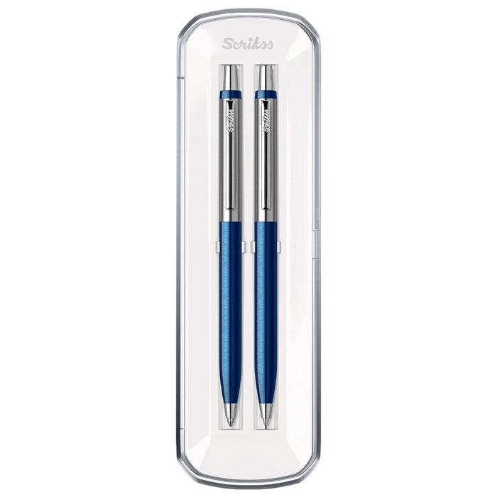 Scrikss Vintage 51 Blue BP+MP Set - SCOOBOO - 81898 - Ball Pen